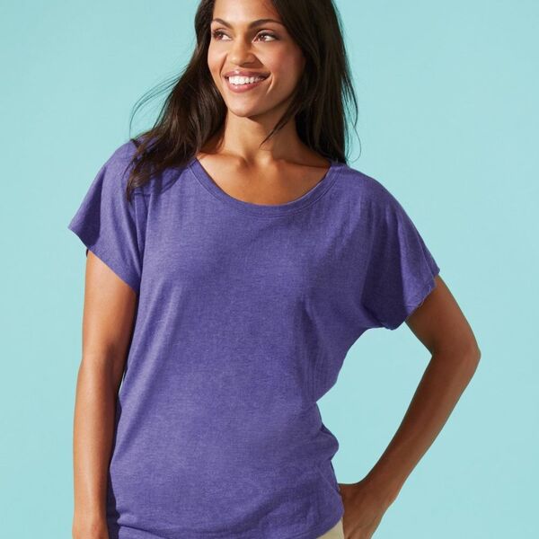 Women's Triblend Dolman Tee Thumbnail