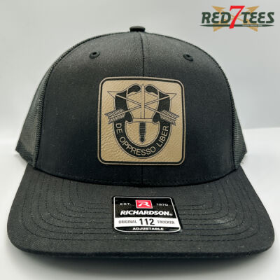 Leather Patch Trucker Cap Thumbnail