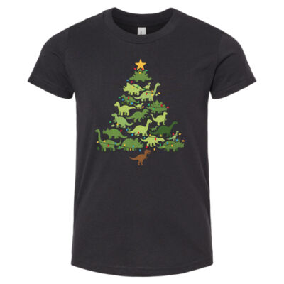 The Christmas Tree Rex Tee - Youth Thumbnail
