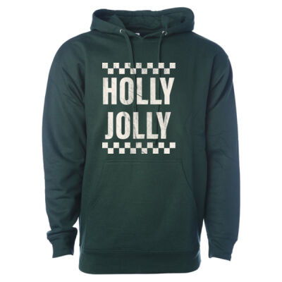 Adult Holly Jolly Hoodie - Unisex Thumbnail
