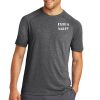 PosiCharge ® Tri Blend Wicking Raglan Tee Thumbnail