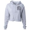 Women’s Lightweight Cropped Hooded Sweatshirt Thumbnail