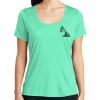 Ladies Posi UV ® Pro Scoop Neck Tee Thumbnail