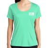 Ladies Posi UV ® Pro Scoop Neck Tee Thumbnail