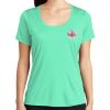 Ladies Posi UV ® Pro Scoop Neck Tee Thumbnail