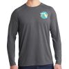 PosiCharge ® Long Sleeve Tri Blend Wicking Raglan Tee Thumbnail