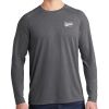 PosiCharge ® Long Sleeve Tri Blend Wicking Raglan Tee Thumbnail