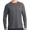 PosiCharge ® Long Sleeve Tri Blend Wicking Raglan Tee Thumbnail