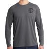 PosiCharge ® Long Sleeve Tri Blend Wicking Raglan Tee Thumbnail